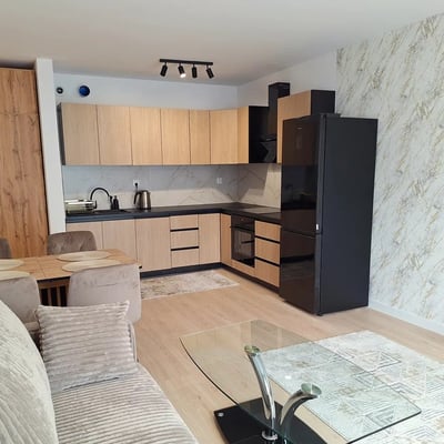 Rental of a new 2-room apartment, 43 m², in Prądnik Biały district, Kraków, Poland